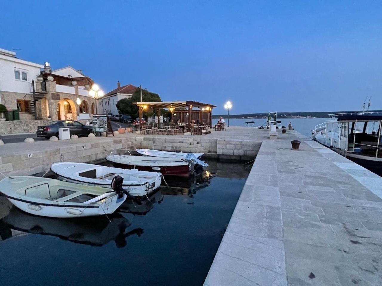 Ferienwohnung Mit Beheiztem Pool, 60 M Vom Strand Maslenica Eksteriør bilde